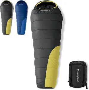 Cold Weather Mummy Sleeping Bag, Winter Sleeping Bag, Sleeping Bags for Adults, Waterproof Lightweight Sleep Bag, Camping Gear for Backpacking Hiking Travel & Other Outdoor Activities