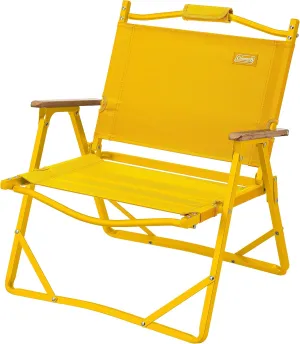 Coleman 2195978 Fireplace Folding Chair, Yellow (Amazon Limited Color), for Bonfires, Folding, Compact Storage