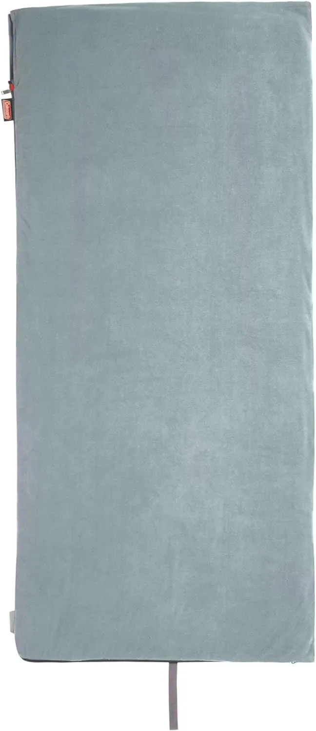 Coleman Stratus 50°F Fleece Sleeping Bag, Gray