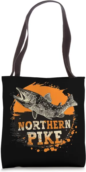 Cool predatory Fish Season for Northern Pike Lovers Tote Bag