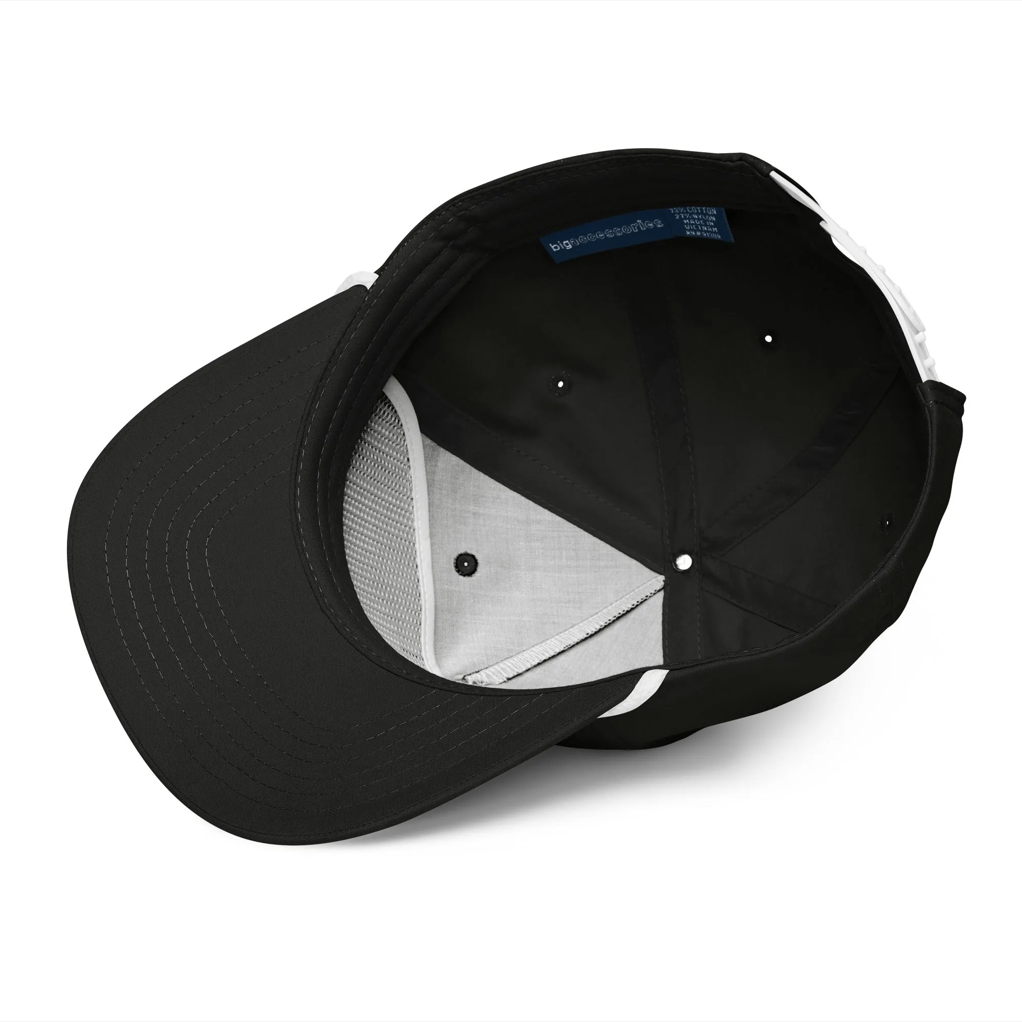 (Copy) Cure 4 Doge White Logo & Black Golf rope cap