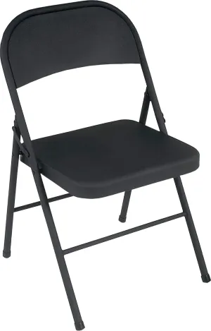 Cosco Black, 4 Pack Steel Folding Chair