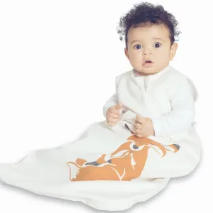 Cozy Basics 4 Season Baby Sleeping Bag, Natural Fox, Large 18-36m
