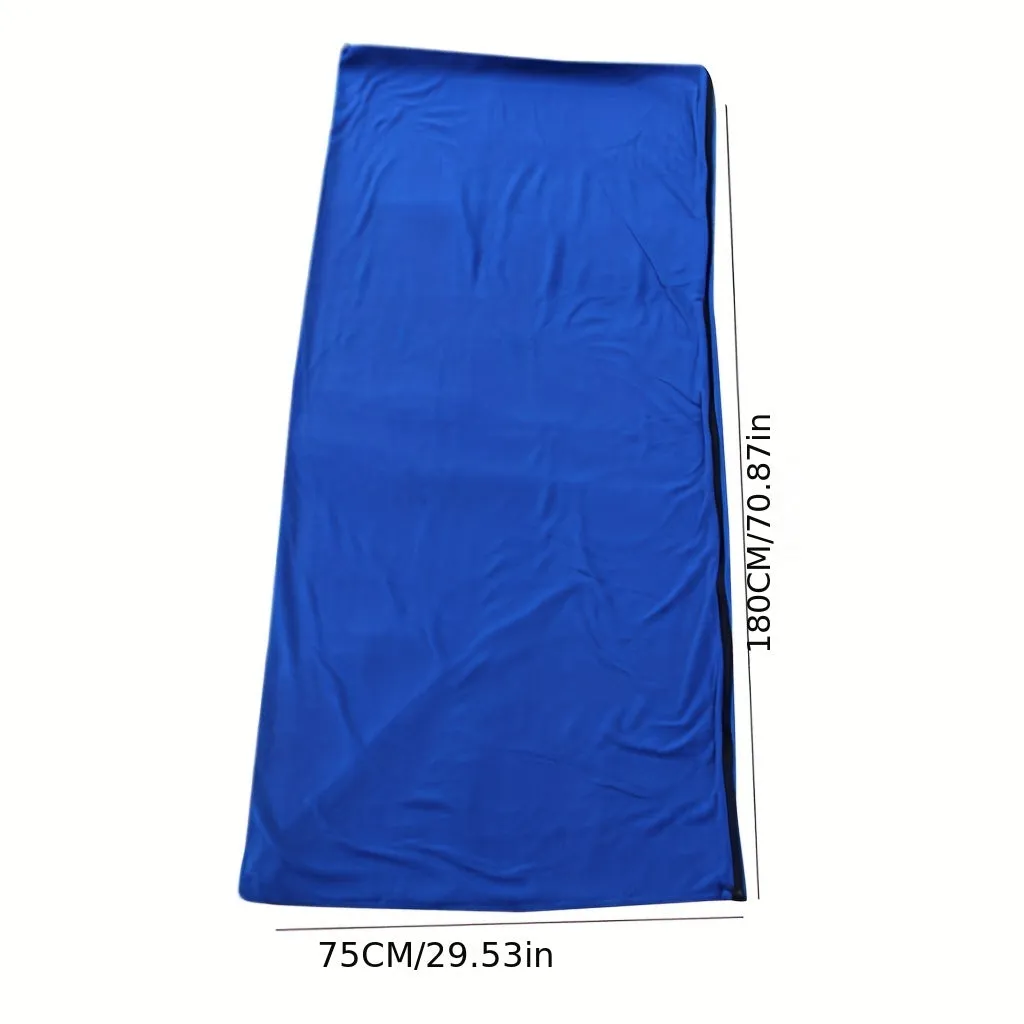 Cozy Fleece Sleeping Bag - Year-Round Warmth, Converts to Blanket - Perfect for Outdoor Camping, Hiking & Travel