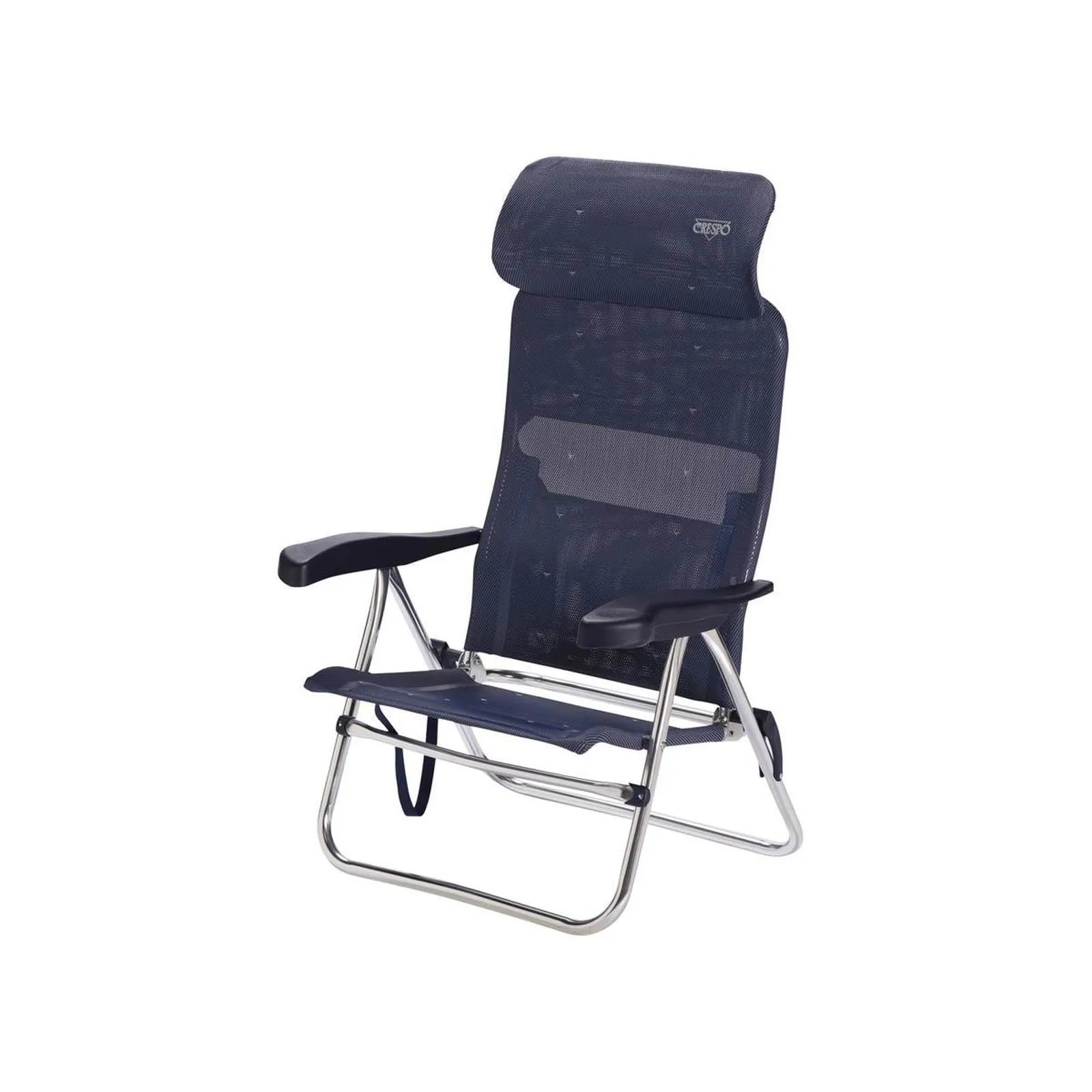 Crespo Beach Chair AL/205 Compact Dark Blue