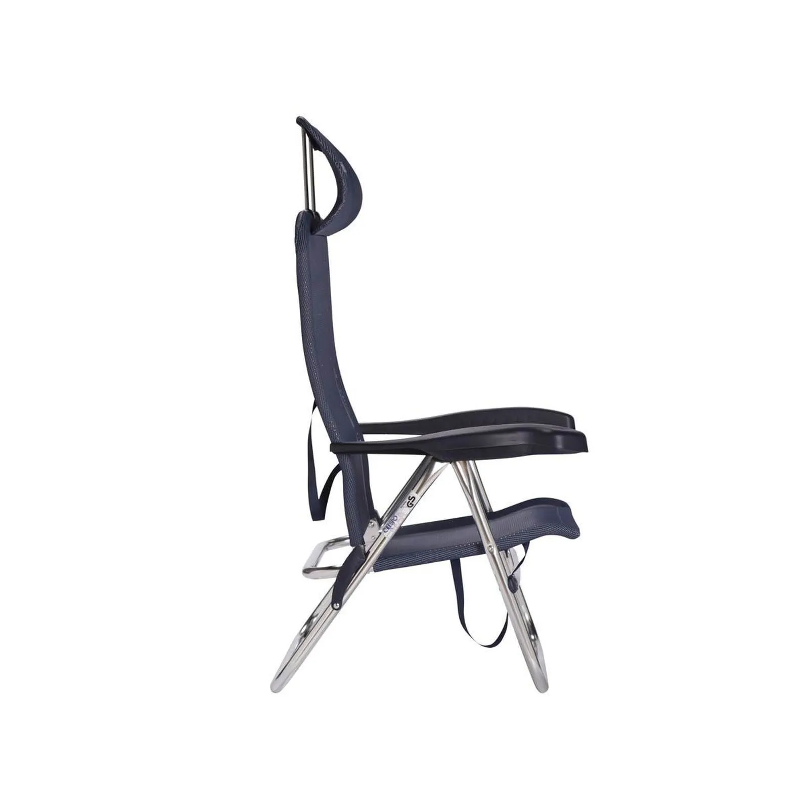 Crespo Beach Chair AL/205 Compact Dark Blue