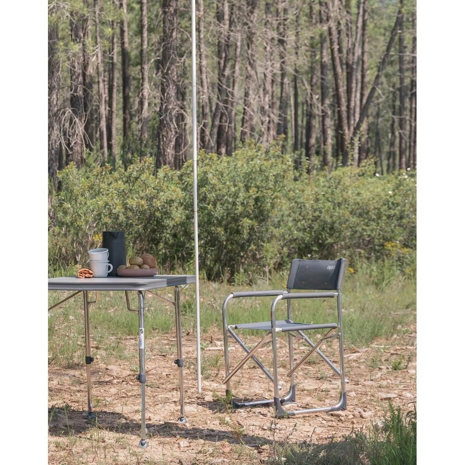 Crespo Chair AL/214 Dark Grey