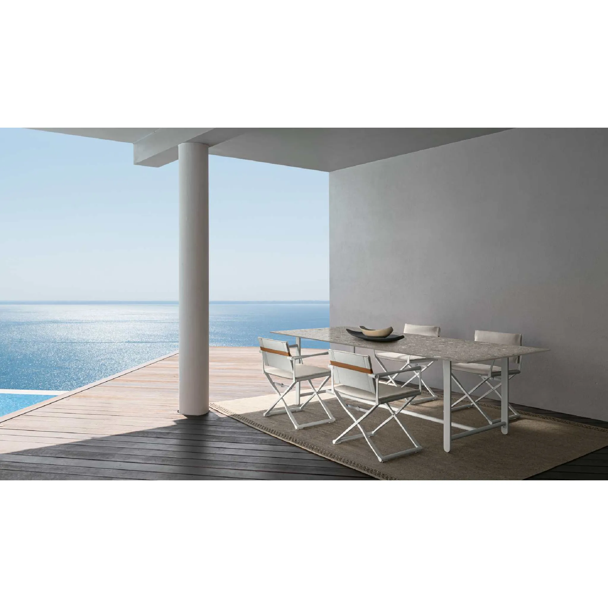 Criscross Outdoor Director Chair | Talenti Riviera