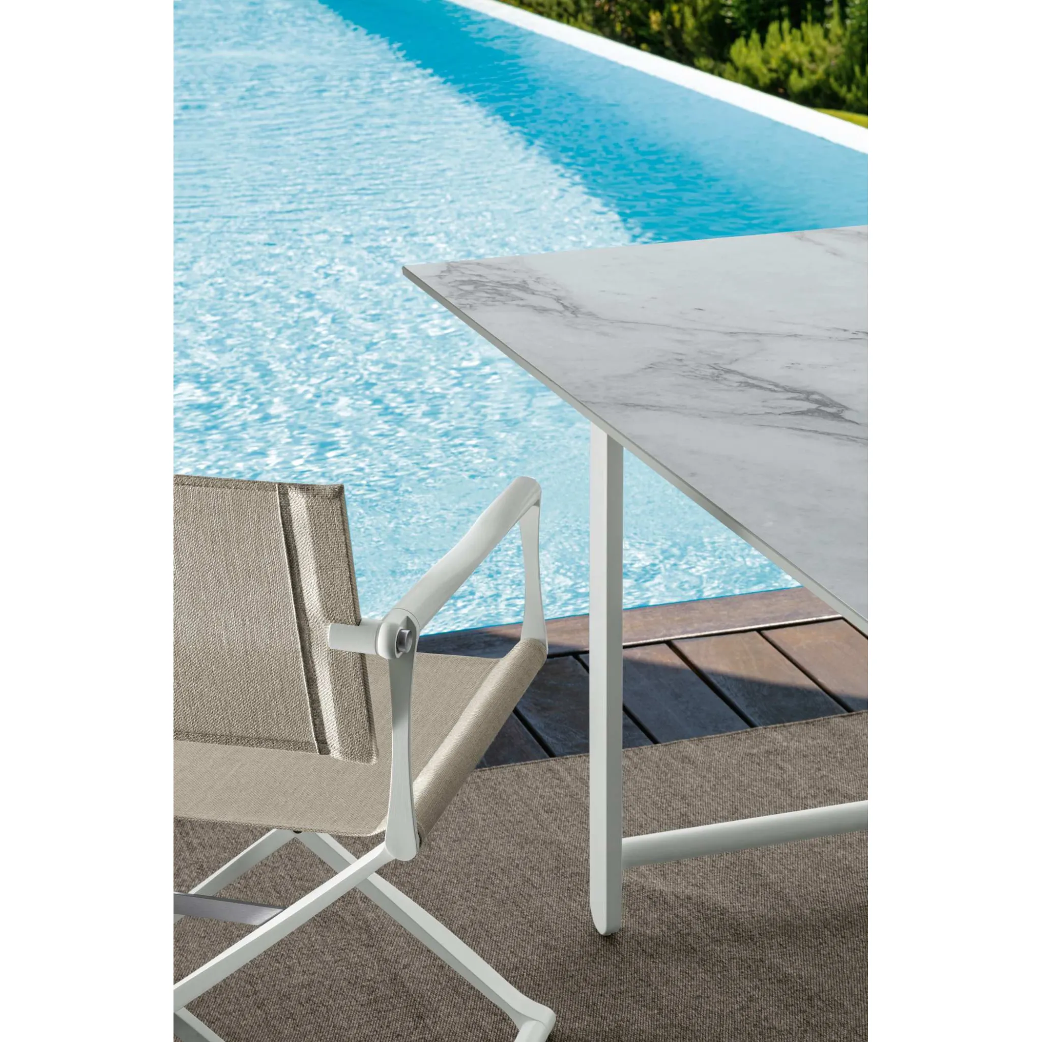 Criscross Outdoor Director Chair | Talenti Riviera