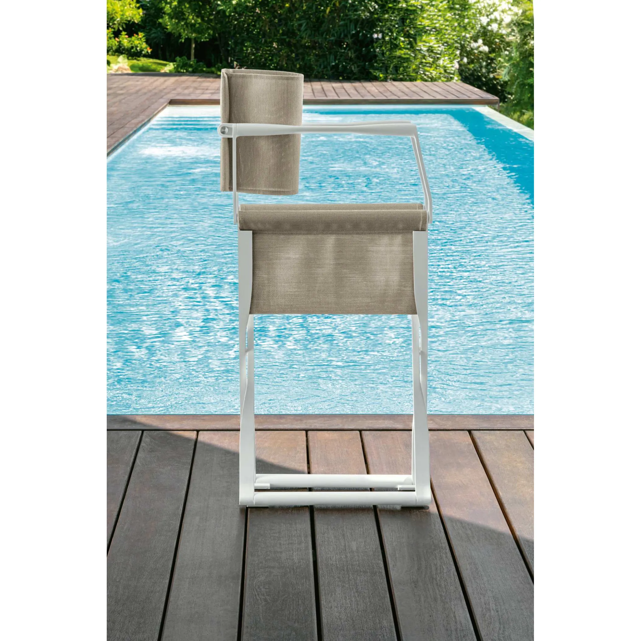 Criscross Outdoor Director Chair | Talenti Riviera