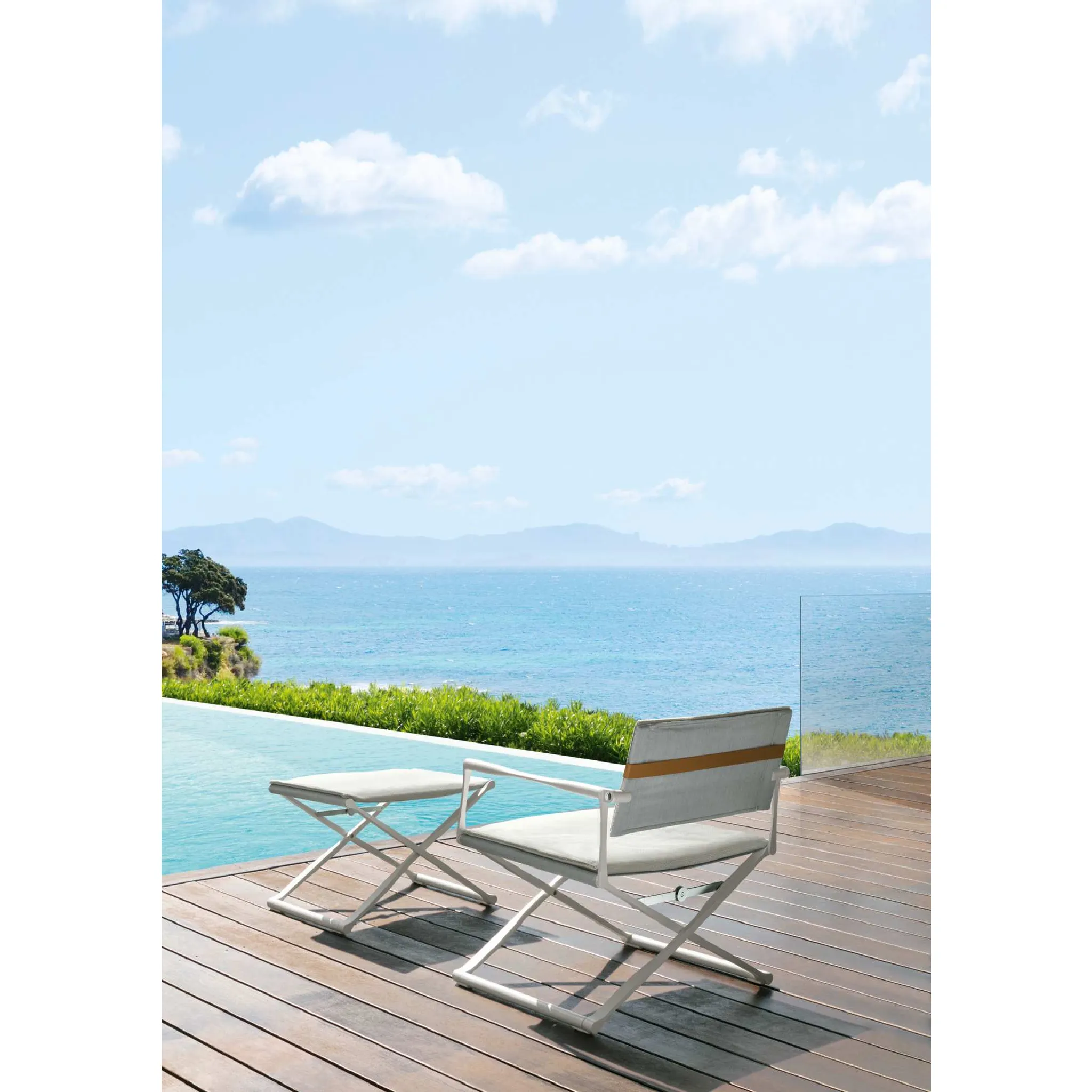 Criscross Outdoor Director Chair | Talenti Riviera