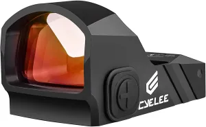 Cyelee WOLF0 Micro Reflex Red Dot Sights with Shake Awake (for RMR Pistol Cut) 3 MOA Reticle