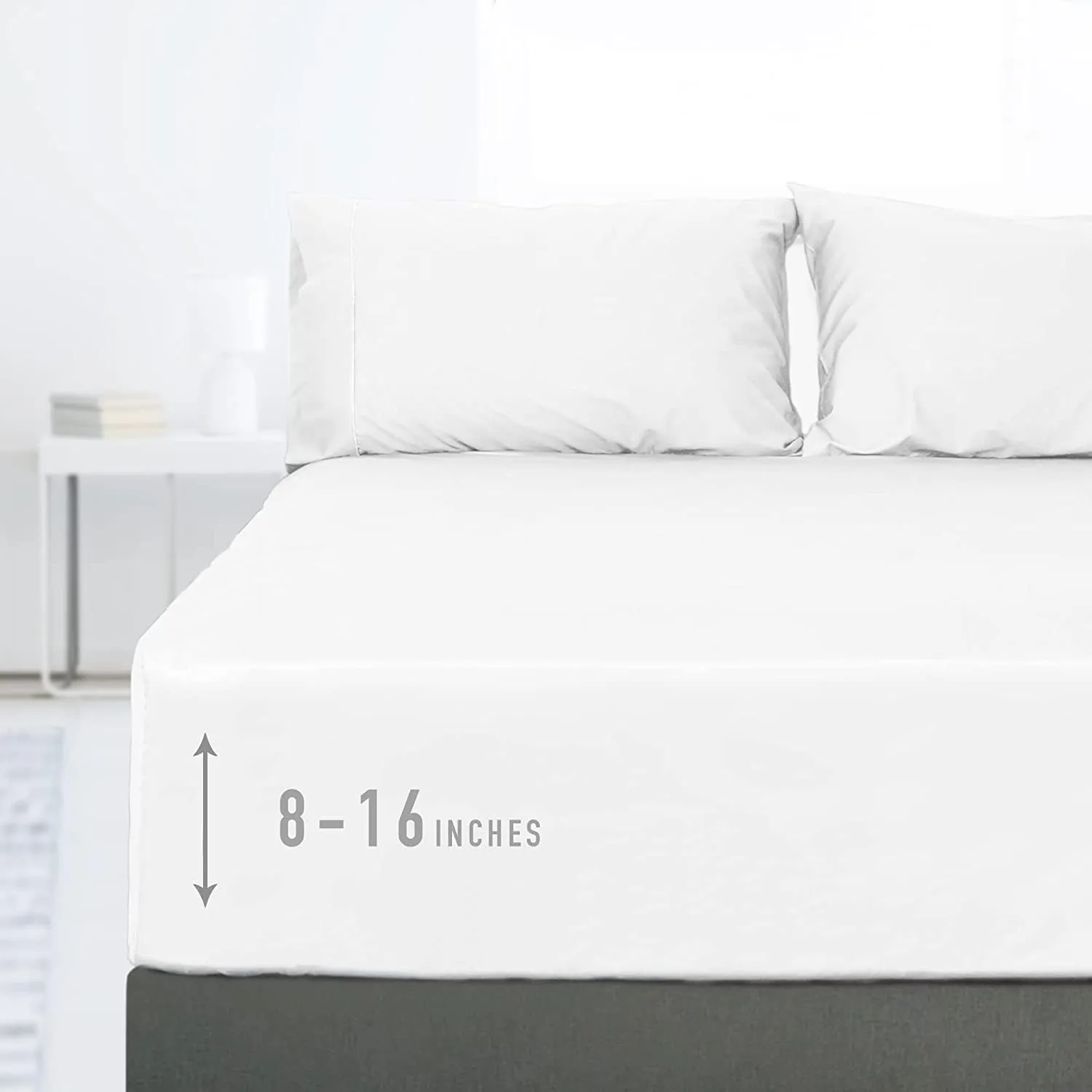 Decorative Fitted Sheet Set Full Size, Windmill Deep Pockets Fitted Sheet & 2 Pillow Sham Set, South Australia Mountains Barren Land Summer Printed Microfiber Bedding 3pc Set, for Women & Men Bedding