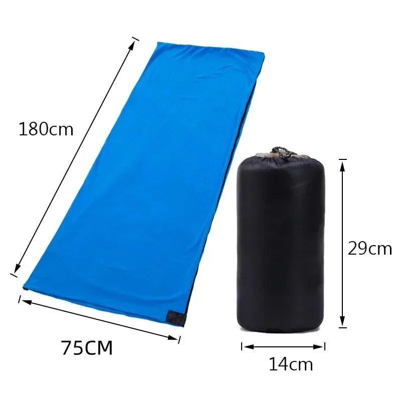 Dimir Camping Sleeping Bag Liner - Ultralight Polar Fleece