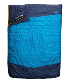 Dolomite One Double Sleeping Bag Hyper Blue/rad Yellow Long