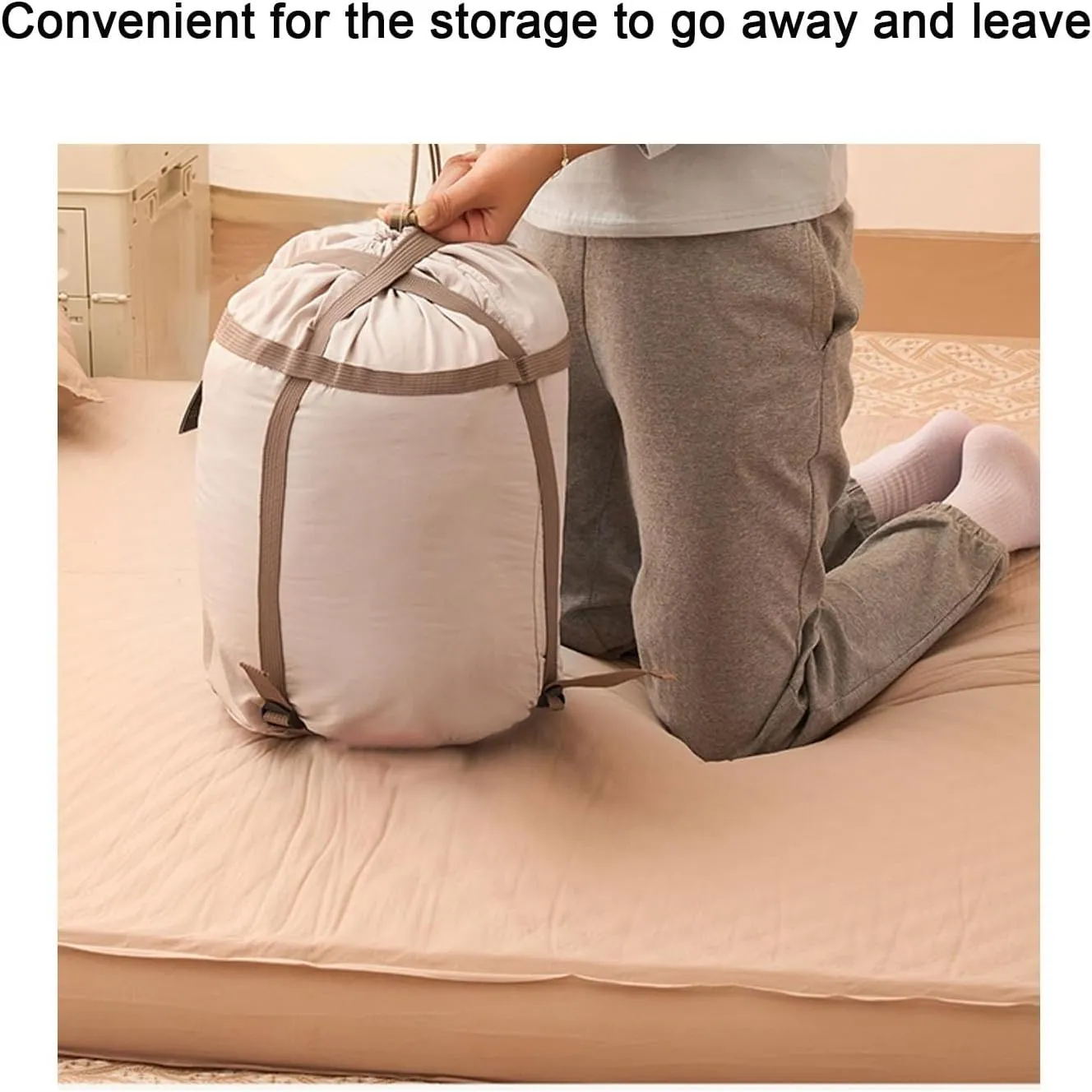 Double Sleeping Bags, Adult Outdoor Camping Sleeping Bags, Warm Tents with Portable Sleeping Bags