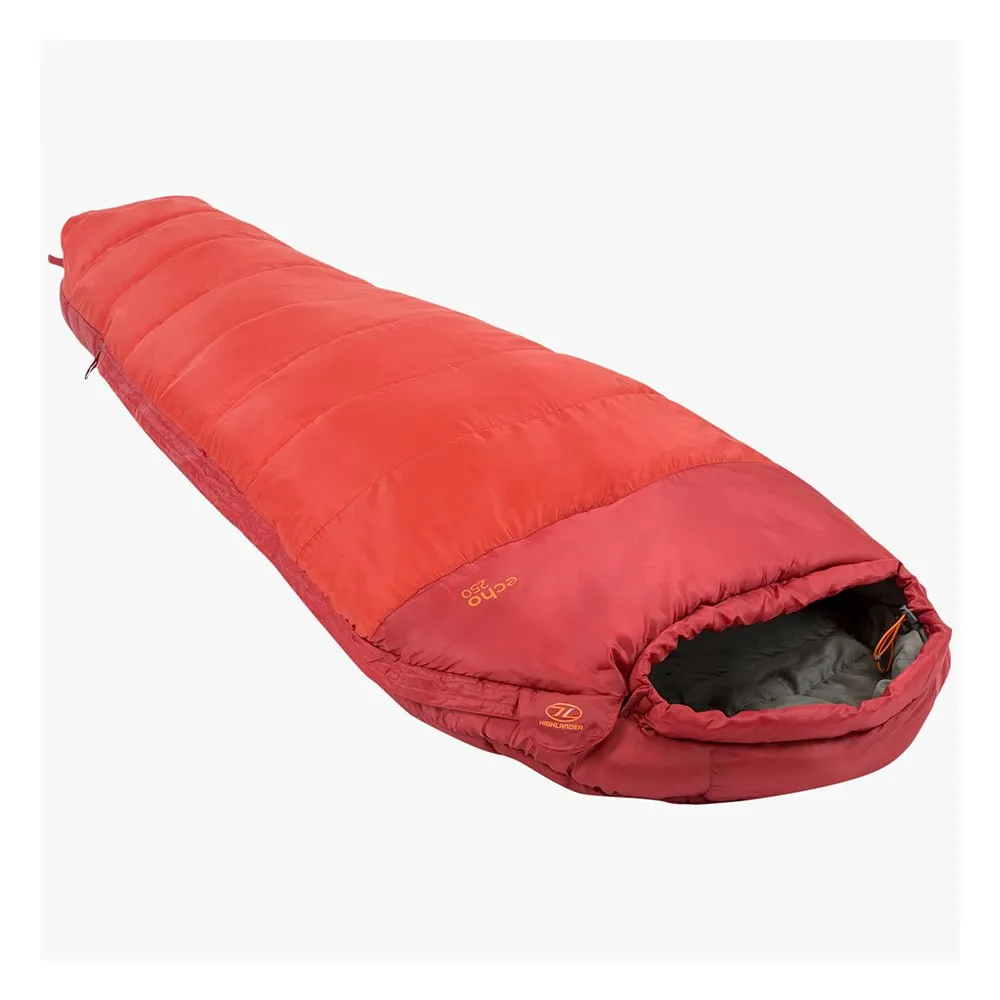 ECHO 250 MUMMY SYTHETIC SLEEPING BAG - 32 DEGREES
