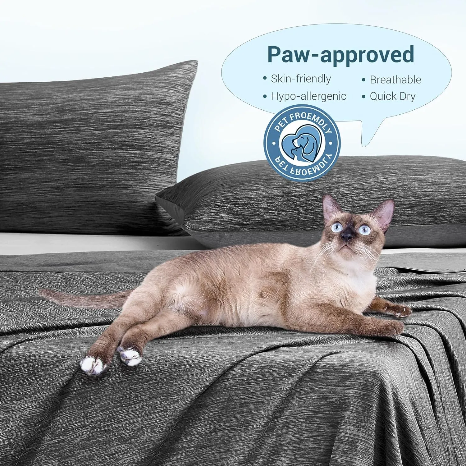 Elegear Revolutionary Cooling Blanket King Absorbs Heat to Keep Body Cool for Night Sweats, Arc-Chill3.0 Cool Fiber Q-Max>0.5 for Hot Sleepers, Lightweight Summer Cold Blankets for Sleeping 90" x 108"