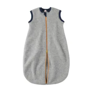 Engel  Organic wool fleece sleeping bag light gray melange