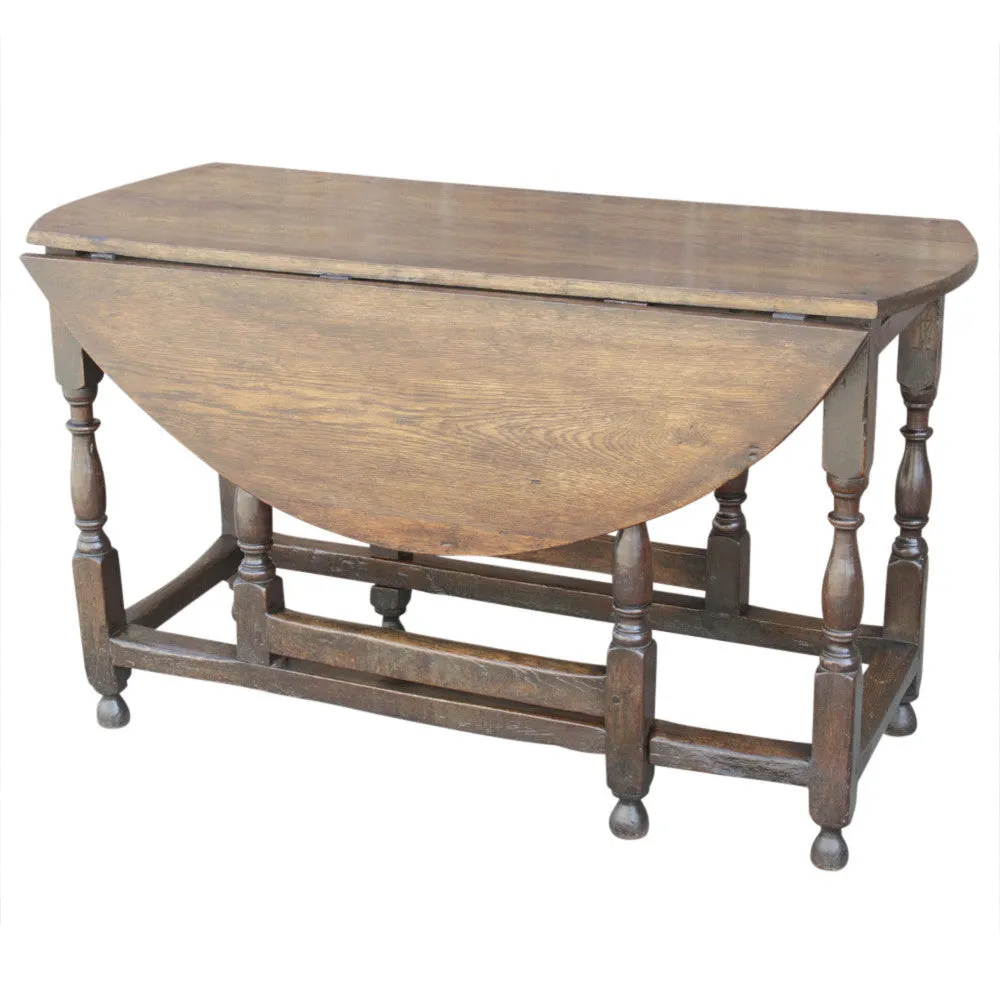 English Oak Gateleg Table