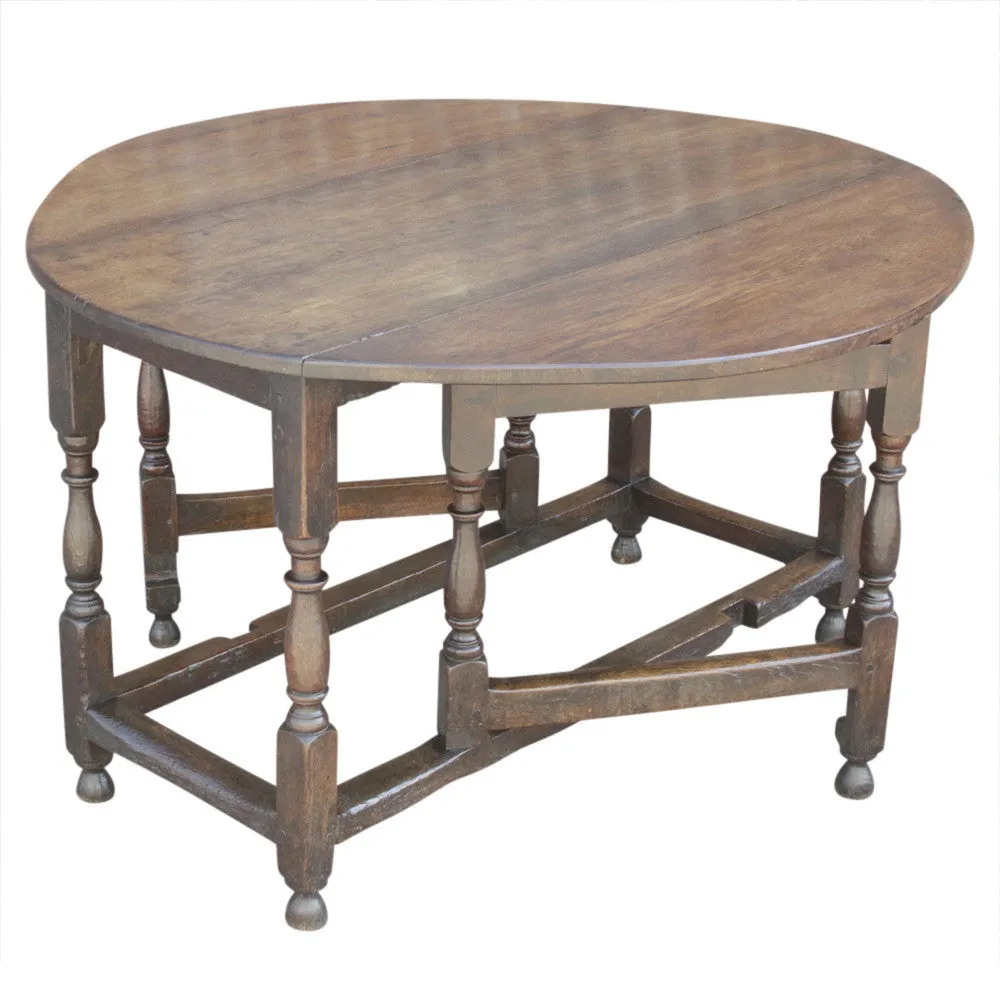 English Oak Gateleg Table