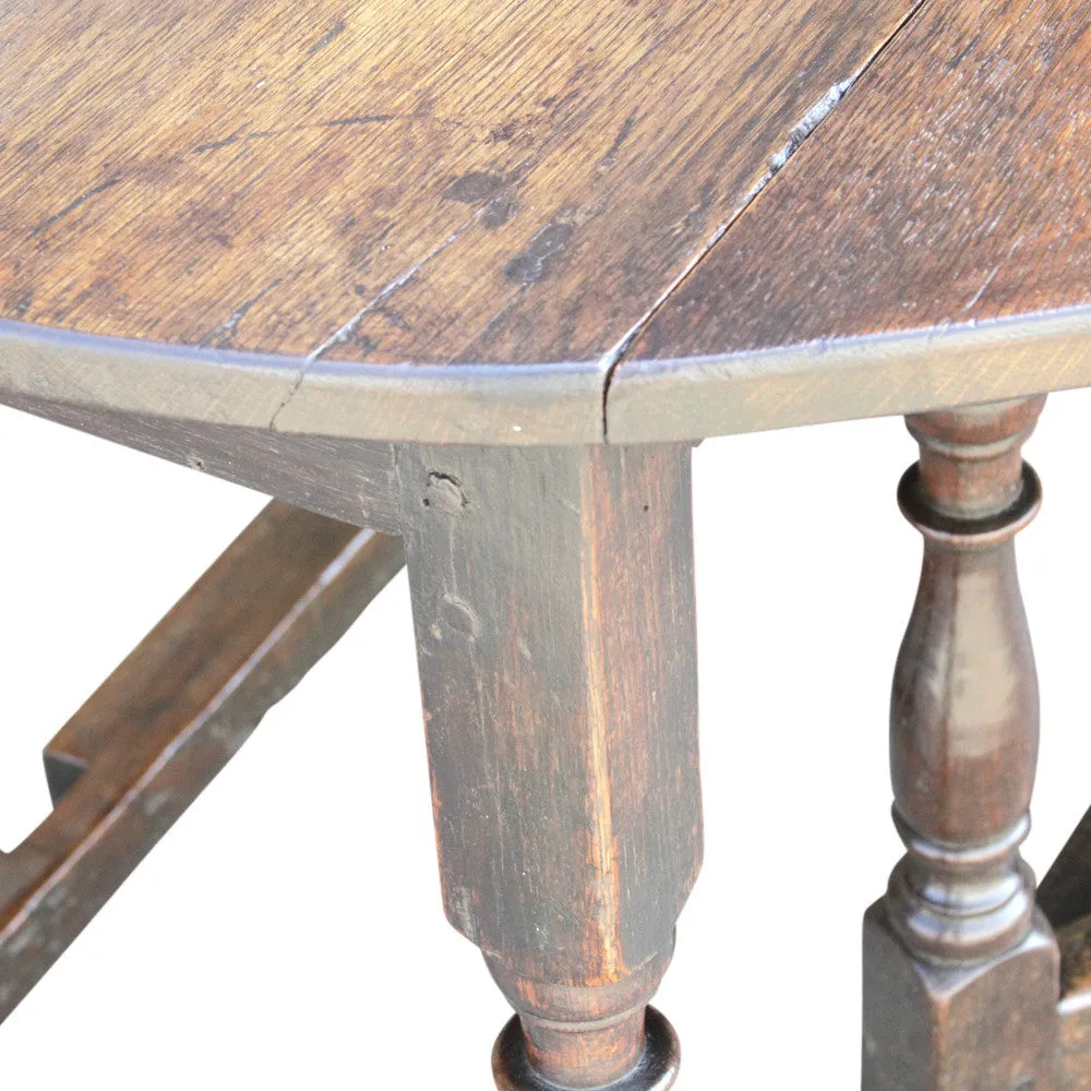 English Oak Gateleg Table