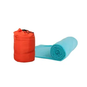 Envelope style adult standard fleece summer single sleeping bag