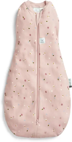 ergoPouch 0.2 TOG Cocoon Baby Sleep Sack 0-3 Months, Swaddle Sleeping Bag, Temperature Control Wearable Blanket (Daisies)
