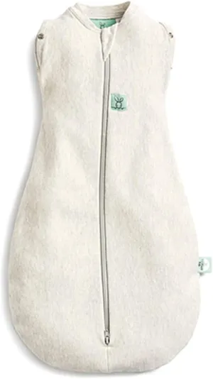 ergoPouch 0.2 TOG Cocoon Baby Sleep Sack 0-3 Months, Swaddle Sleeping Bag, Temperature Control Wearable Blanket (Grey Marle)
