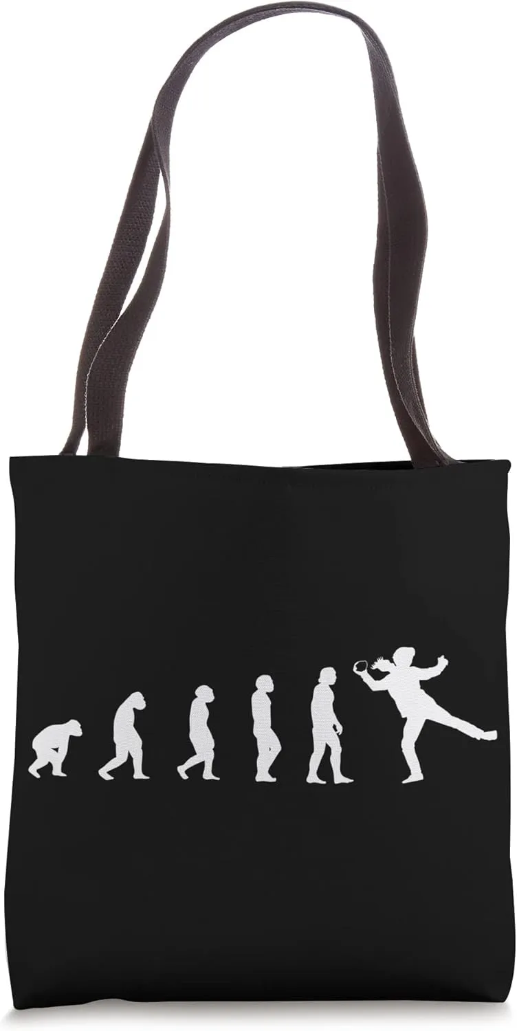 Evolution Snowball Fight Snow Ball Snowing Snowfall Winter Tote Bag