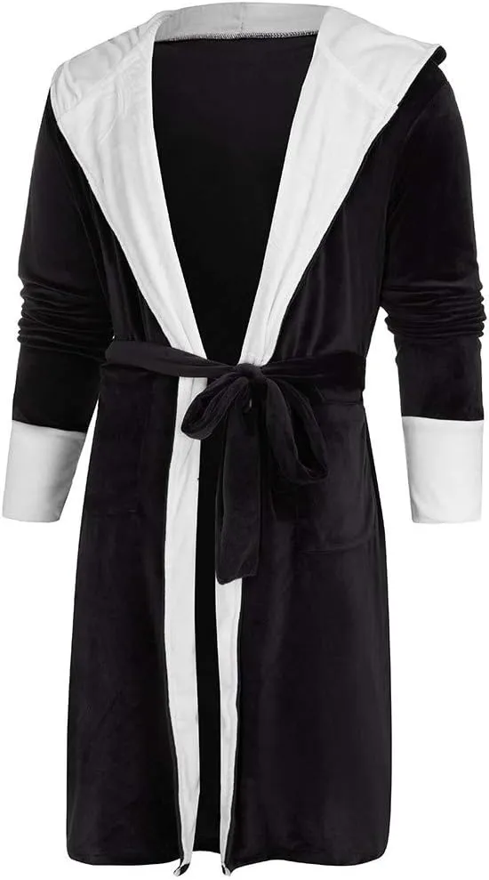 Extra Long Robes for Women Tall Cozy Pajamas for Women Soft Robe Hoodie Women Thick Long Plush Robes