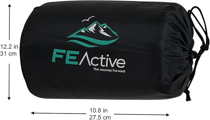 FE Active Sleeping Bag Liner Camping Bed Liner Soft Polyester OR Fleece