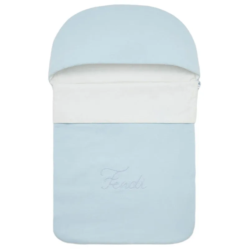 Fendi Pink Jersey Fleece Sleeping Bag