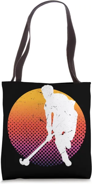Field Hockey Lover Sunset Field Hockey Coach Accessories Tote Bag