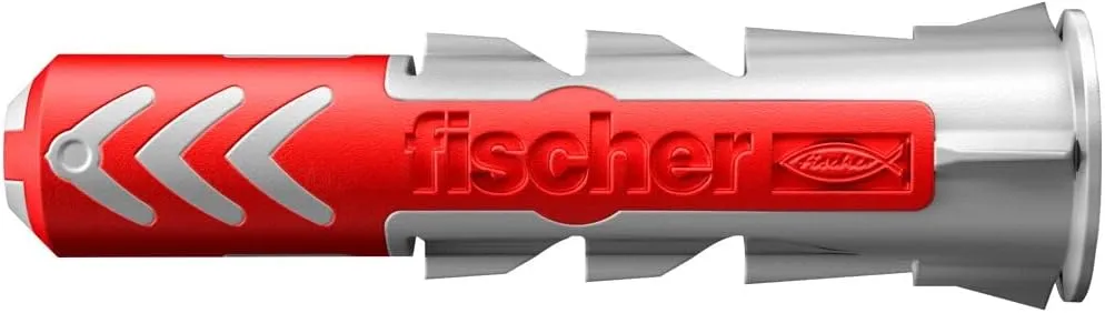fischer FixTainer - DuoPower Electrician   Screws (300pcs) Power and Smart Set, Universal Plugs, Folding Expansion Home Renovation Solid, Hollow or Drywallpaper Secure Fastening Solution