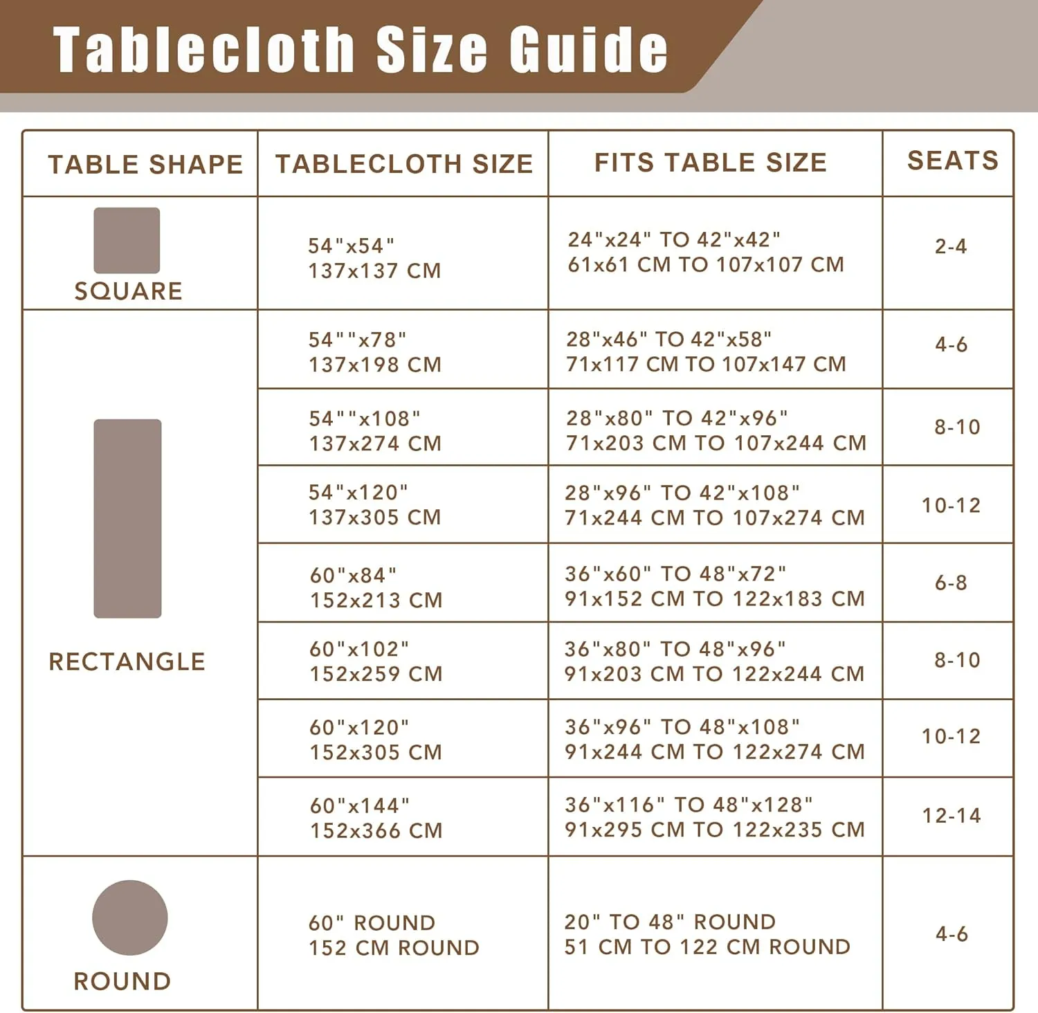 Fitable Faux Linen White Tablecloths for Rectangle Tables - 60 x 84 Inch - 6 Pack Fabric Textured Folding Table Clothes Faux Burlap 4 Ft Table Covers for Wedding, Party, Banquet, Birthday