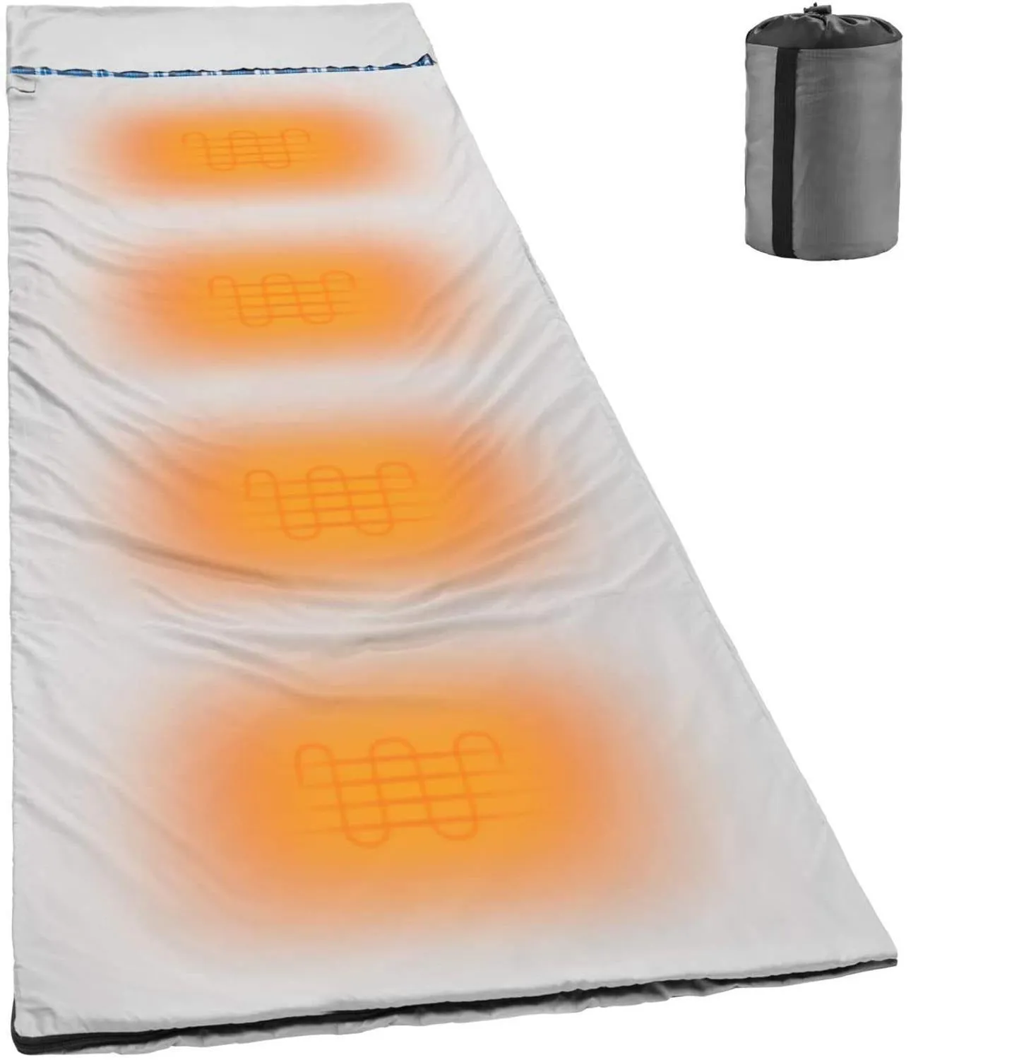 Flannel Heated Sleeping Bag