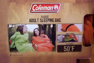 Fleece Adult Sleeping Bag