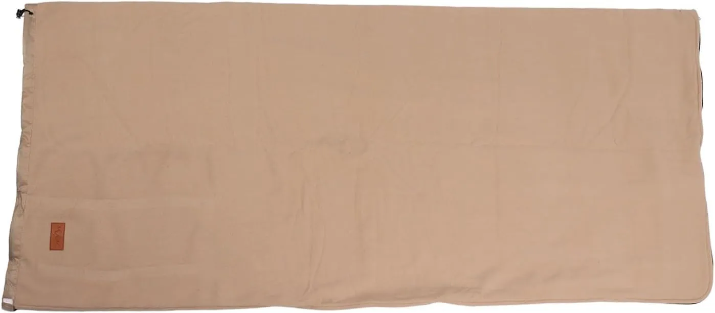 Fleece Sleeping Bag Liner, Super Thick Portable Duarble Sleeping Bag Liner for Travel
