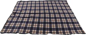 Fleece Sleeping Bag Portable Travel Warm Sleeping Bag for Adults Outdoor Camping Hiking Climbing (Navy Blue Grid), Genericiqpx0shtrc-12
