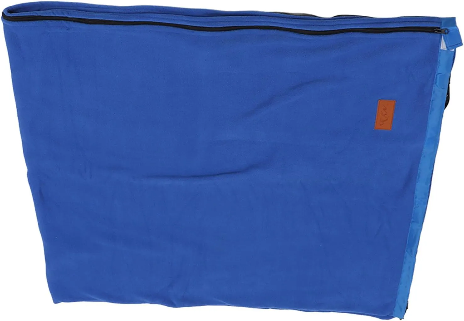 Fleece Zipper Camping Blanket Soft Sleeping Bag Liner, Easy to Camping Sleeping Bag Liner for Hiking and Traveling
