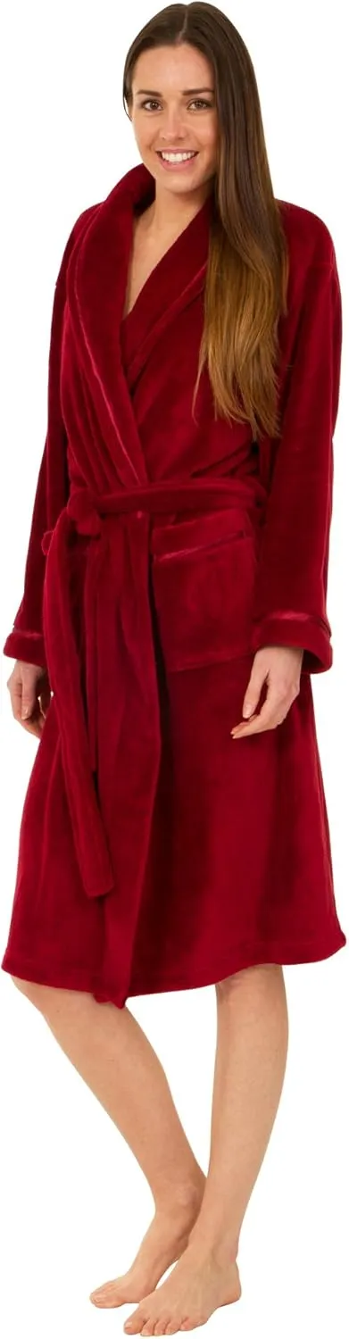Florentina Women's Soft Fleece Robe