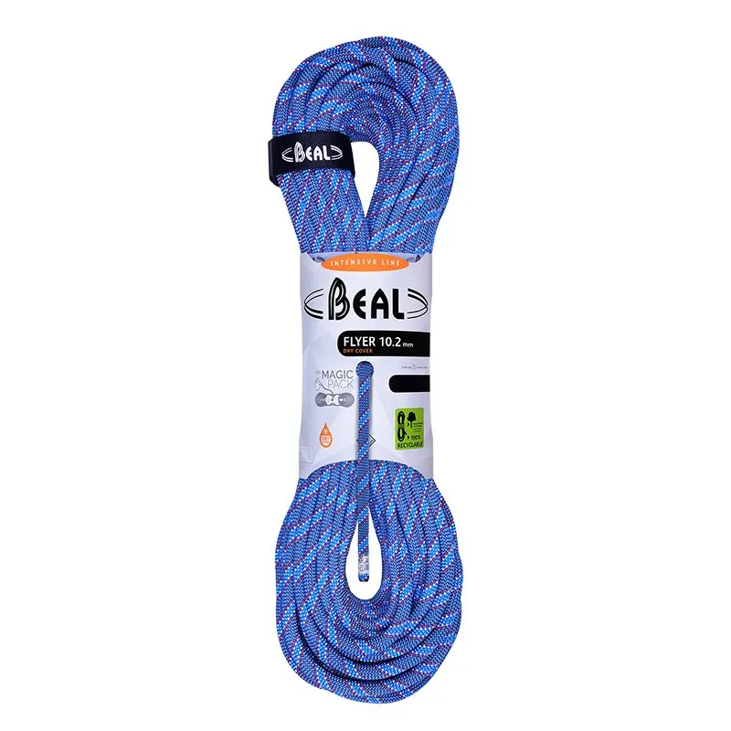 Flyer (10.2mm 60m), drycover, petrol blauw, klimtouw