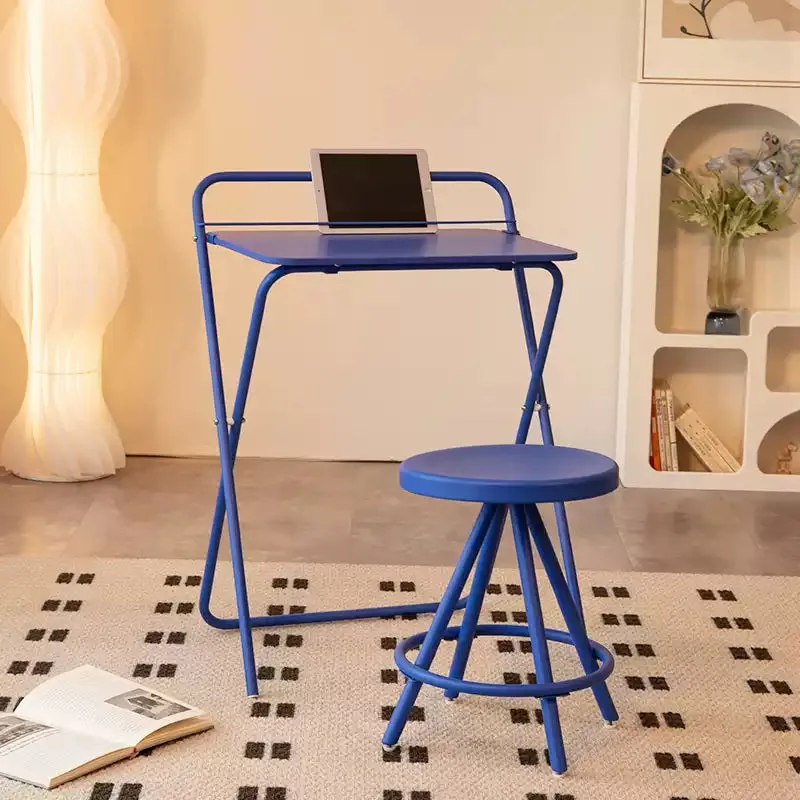 Foldable Desk Chair Stool Set