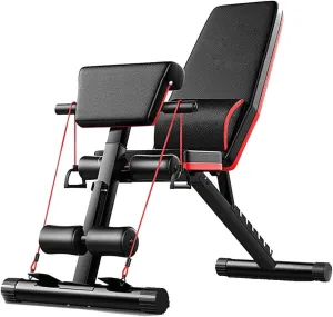Foldable Dumbbell Bench 7 Gear Backrest Sit Up AB Abdominal Multifunctional Fitness Bench Weight Training Equipment Max 350kg Full Body Incline