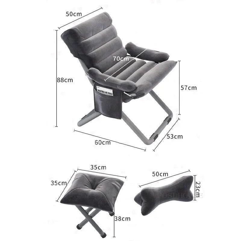 Foldable Lounge Chair - Modern Home Seating Solution