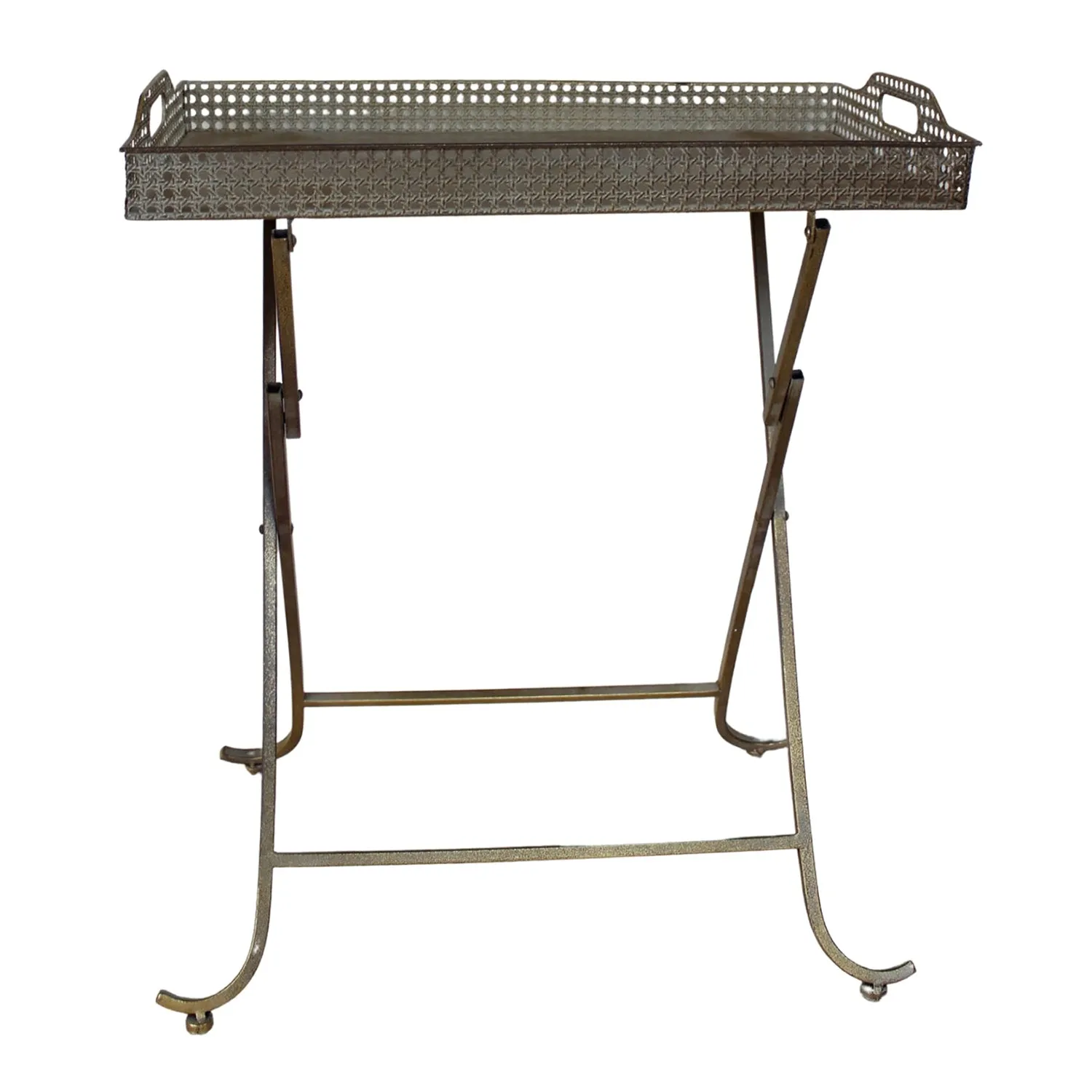 Folding Metal Table