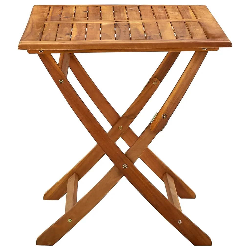 Folding Patio Table Outdoor Folding Garden Table Solid Wood Acacia