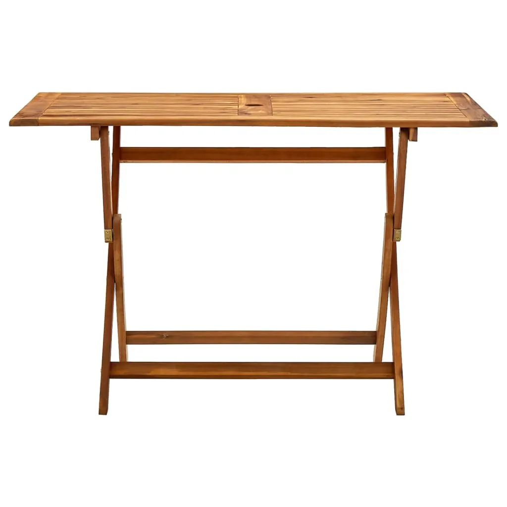 Folding Patio Table Outdoor Folding Garden Table Solid Wood Acacia