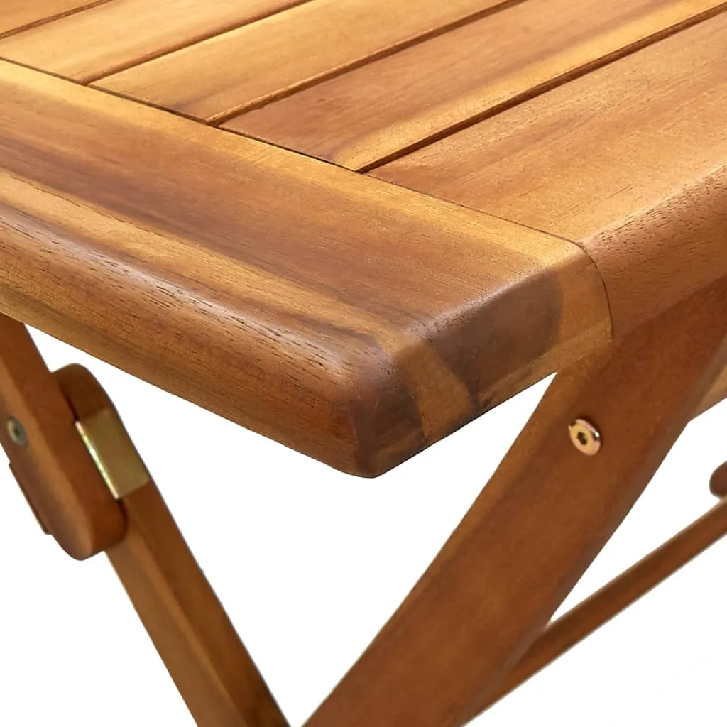 Folding Patio Table Outdoor Folding Garden Table Solid Wood Acacia